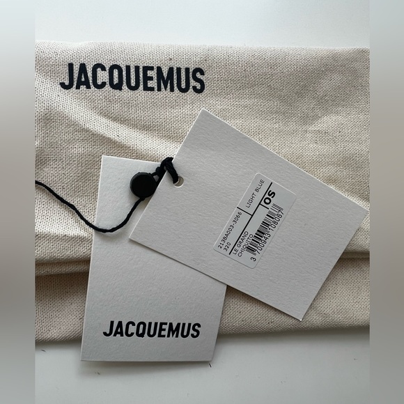 Jacquemus Le Grand Chiquito Suede Bag Light Blue - Picture 12 of 15